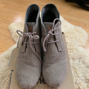 Toms wedge boots